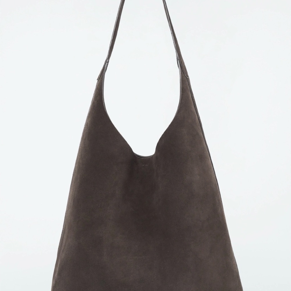 Brown Hobo Bag with Minimalist Design